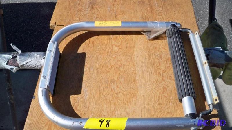 TAIL GATE STEP, ALUMINUM...