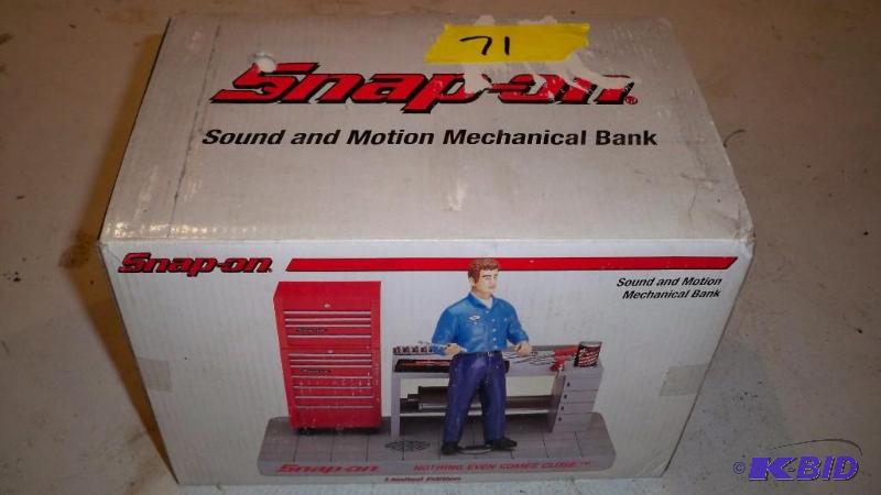 NEW IN BOX, COLLECTIBLE SNAP-ON, SOUND AND MO...