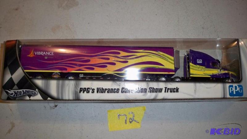 HOT WHEELS COLLECTOR PPG SHOW TRUCK, NEW IN B...