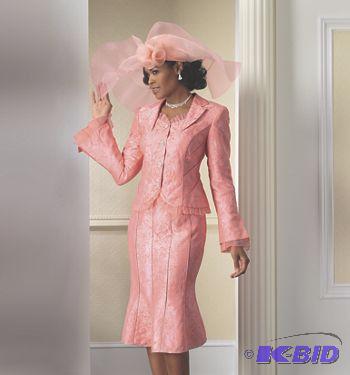 lot 26 image: Ashro&nbspPeach Vivianna&nbspSkirt Suit(Hat...