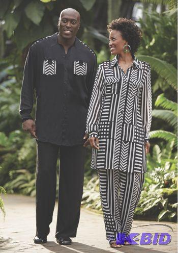 lot 58 image: Ashro&nbspTye African Prints Mens&nbspPant...