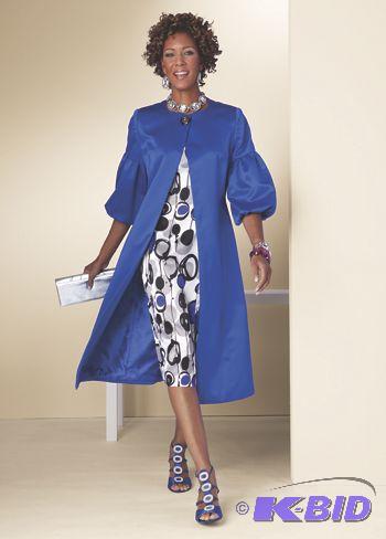 lot 9 image: Cobalt blue Laguna Jacket Dress  - Comes...