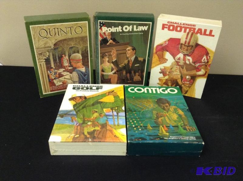 lot 17 image: 5 3M Bookstore Games