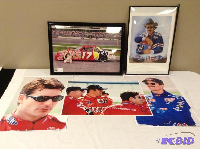lot 25 image: NASCAR Prints