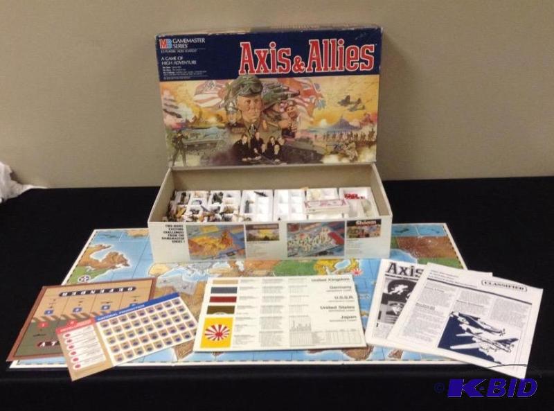 lot 54 image: Vintage Axis & Allies Game