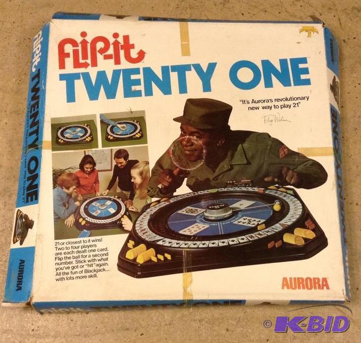 lot 55 image: Flip-it Twenty One Game
