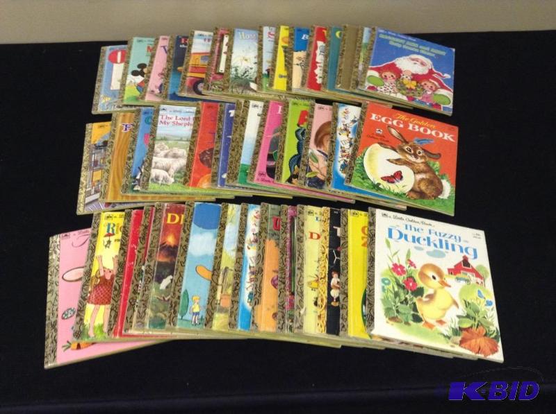 lot 67 image: Large Collection Childrens Golden Books