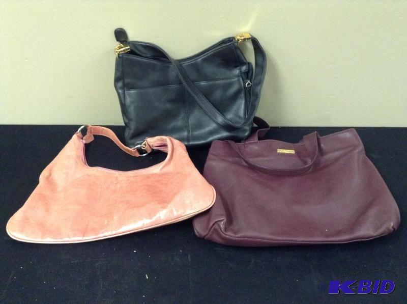 lot 82 image: Three Leather Purses