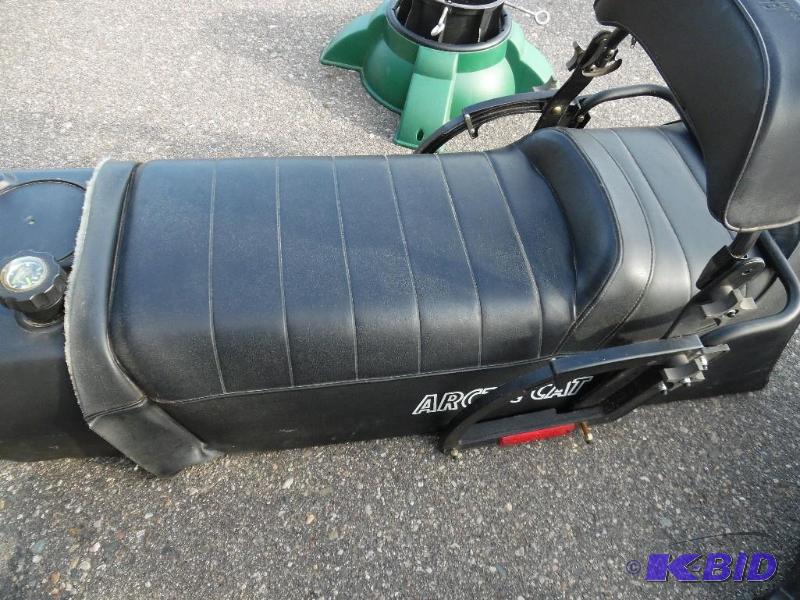 Snowmobile seat