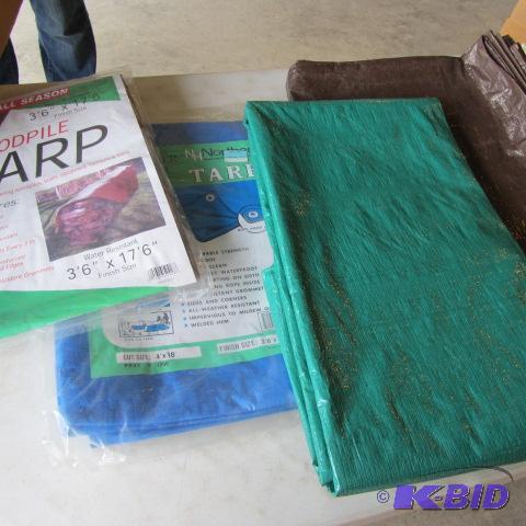 lot 142 image: Tarps