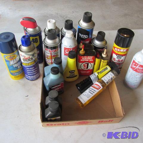 lot 149 image: Auto Fluids & Oils