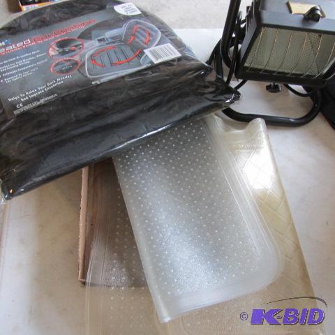 lot 167 image: Car Mats, Cushion, Light