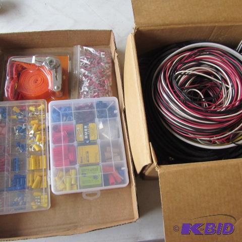 lot 180 image: Electrical Nuts, Connectors