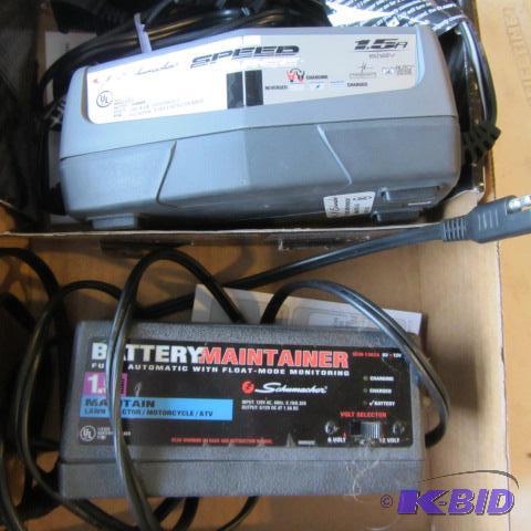 lot 191 image: Battery Chargers