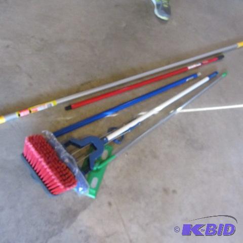 lot 217 image: Extend Poles, Broom