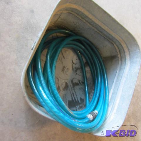 lot 223 image: Wash Tub, Garden Hose