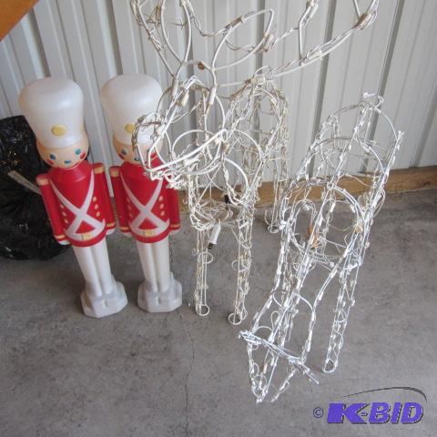lot 232 image: Lighted Deer, Soldiers