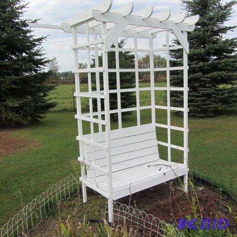 lot 33 image: Outdoor Seat & Arbor