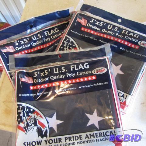 lot 61 image: US Cotton Flag