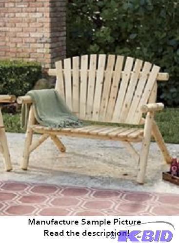 Jack Post Wooden Bench - Kiln-dried solid cyp...