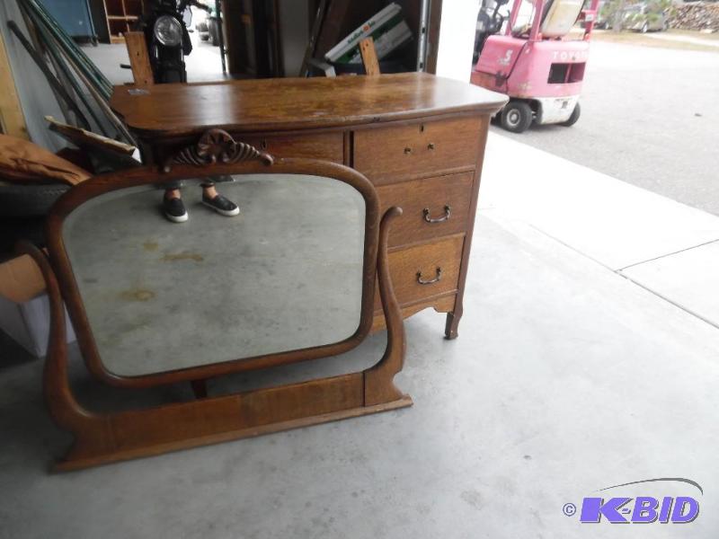 Vintage Dresser with Mirror