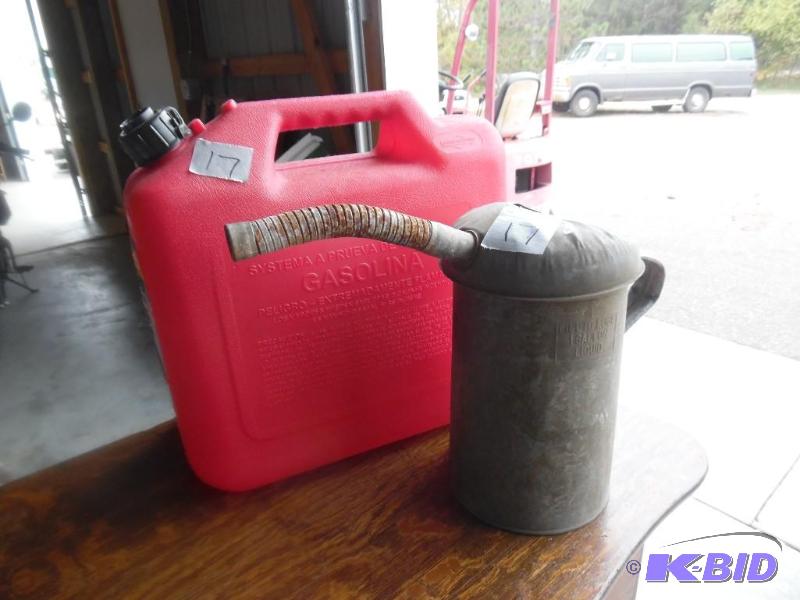 Gas and Oil Can