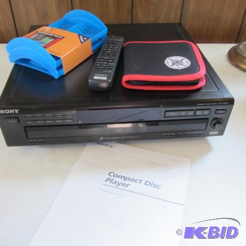 lot 104 image: Sony 5-CD Changer, Stereo
