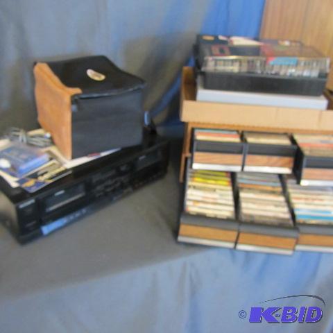 lot 111 image: Sony Cassette Player & Music