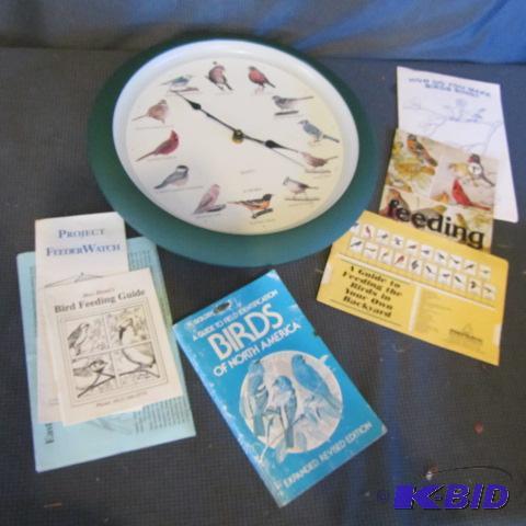 lot 129 image: Bird Clock & Guide Book