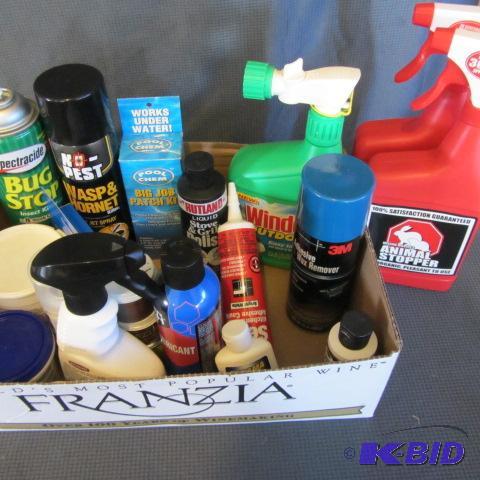 lot 137 image: Cleaning & Repair Supplies