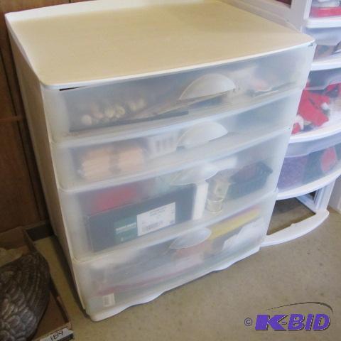 lot 219 image: Cabinet, Craft Supplies