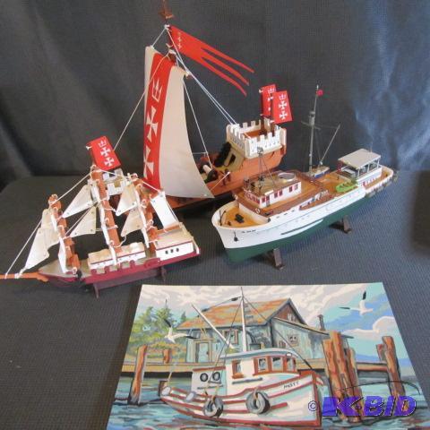 lot 270 image: Ship Models