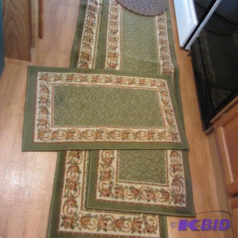 lot 290 image: Area Runner Rugs