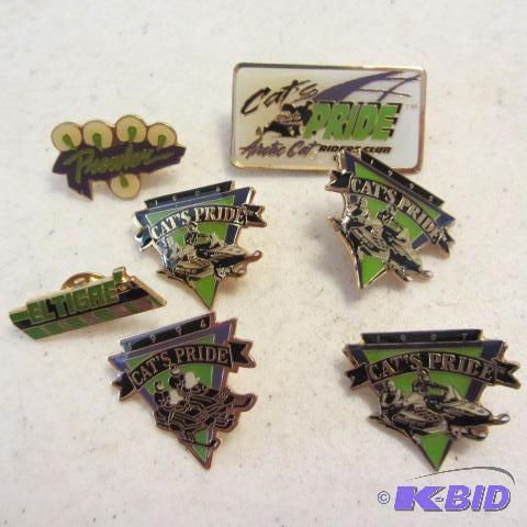 lot 329 image: Arctic Cat Lapel Pins