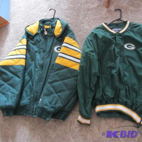 lot 343 image: Green Bay Packer Jackets