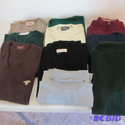 lot 353 image: Mens Sweaters