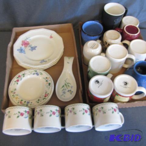 lot 36 image: Rosenthal, Faberware Dishes