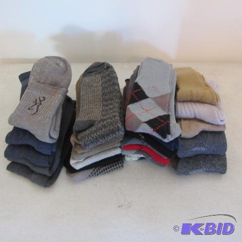 lot 372 image: Mens Dress Socks