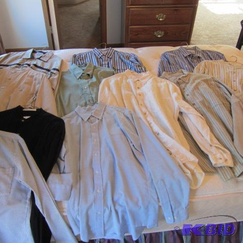 lot 380 image: Mens Dress Shirts