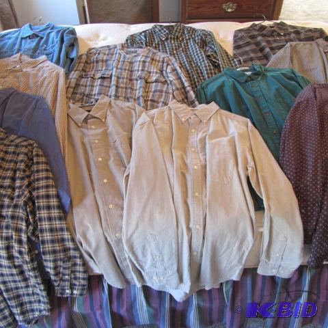 lot 381 image: Mens Dress Shirts