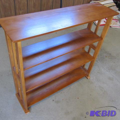 lot 57 image: Wooden Shelf