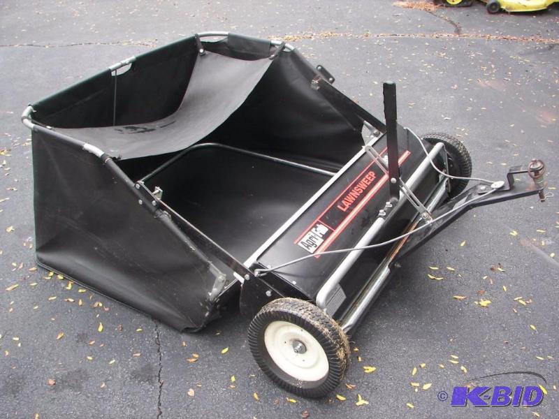 lot 58 image: AGRIFAB 38" Lawnsweep- Leaf and Lawn Swe...