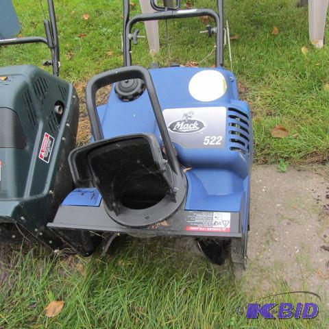 lot 1 image: Mack Snow Blower