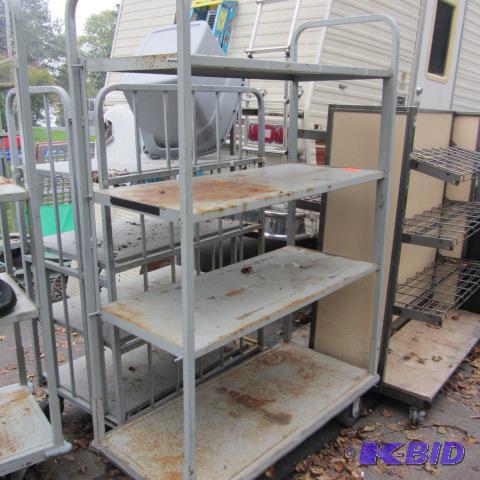 lot 17 image: Roller Shelving Unit
