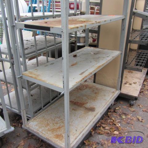 lot 20 image: Roller Shelving Unit