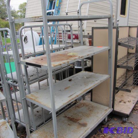 lot 22 image: Roller Shelving Unit