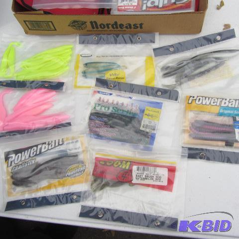 lot 229 image: Artificial Bait Packs
