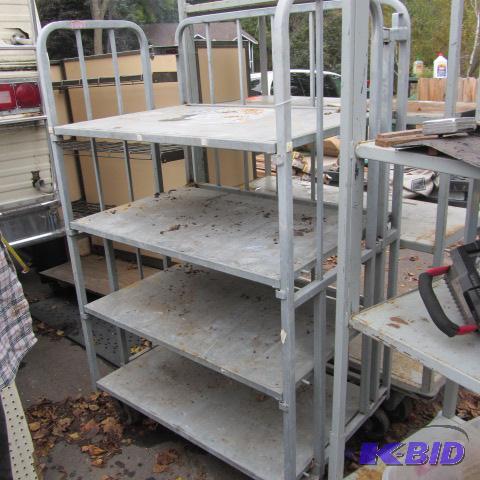 lot 23 image: Roller Shelving Unit