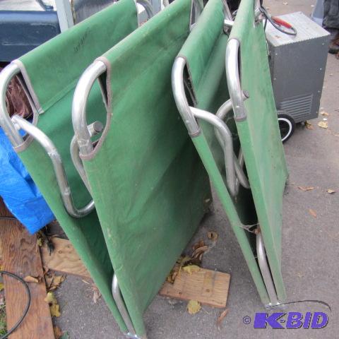 lot 253 image: Folding Camping Cots
