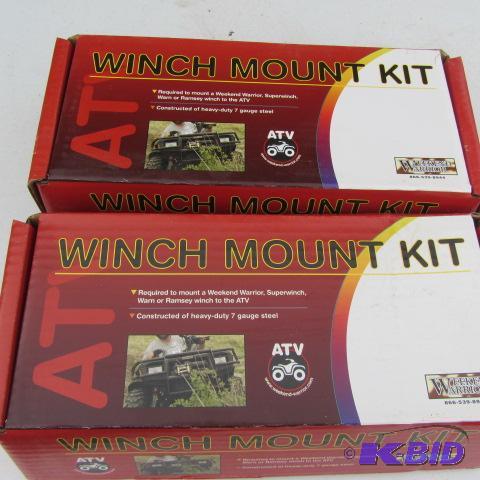 lot 256 image: Winch Mount Kits